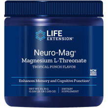 Life Extension, Neuro-Mag Magnesium L-Threonat, Tropischer Punsch, 3,293 oz (93,35 g)