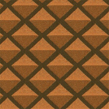 44 100 Percent Polyester Fabric, Tangerine