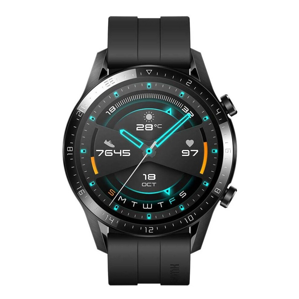 Huawei Watch Gt2 (46Mm) Sport Edition Smart Watch | 1.39 Inch Amoled Display - Matte Black