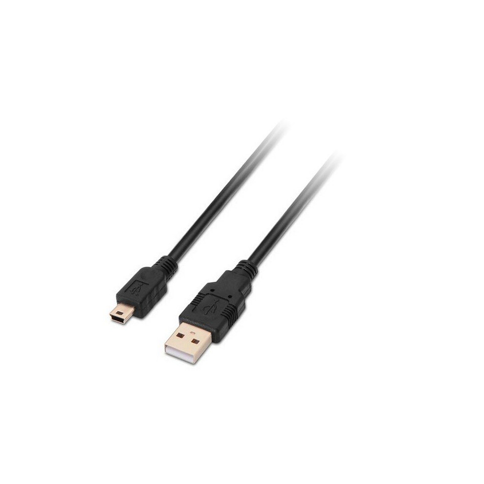 Usb 2.0 A To Mini Usb B Cable Nanocable 10.01.0402 1,8 M Black 8433281000513