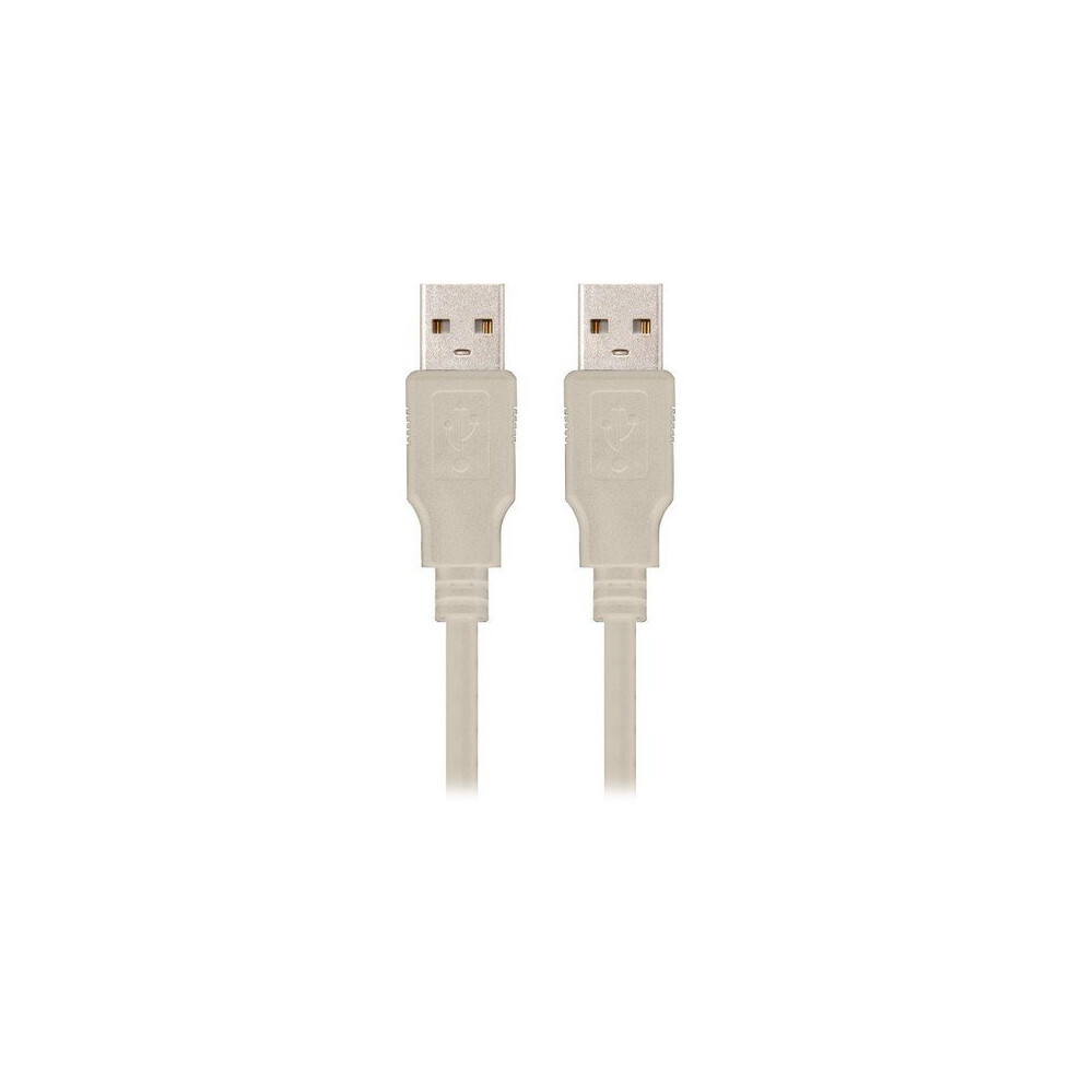 Usb 2.0 Cable Nanocable 10.01.0303 (2 M) Beige 8433281000506
