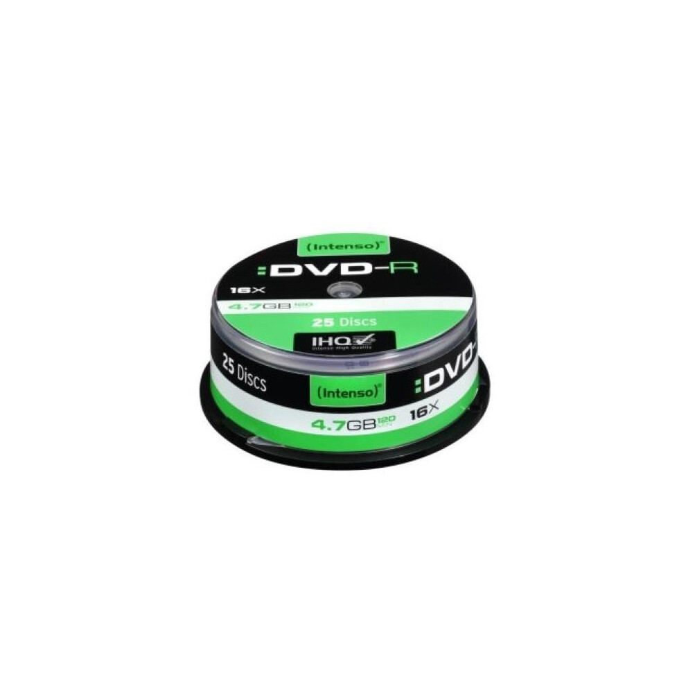 Dvd-R Intenso 4101154 16X 4.7 Gb 25 Pcs 4034303004331