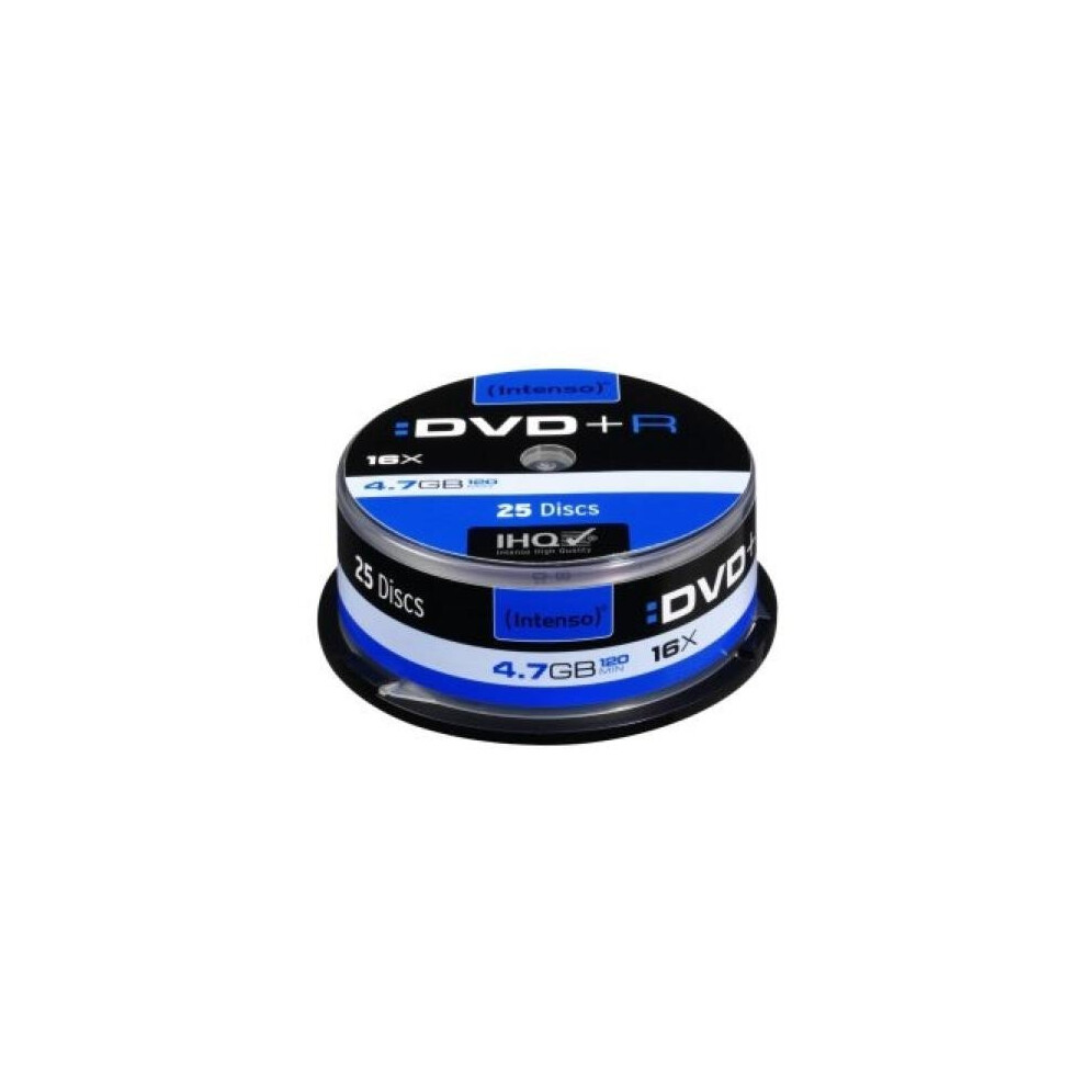 Dvd+R Intenso 4111154 16X 4.7 Gb 25 Pcs 4034303004478