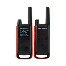 Talkie Walkie - Motorola - TLKR T82 - 10 km de alcance - Carcaça reforçada - 16 canais