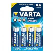 4 Piles LR6 AA VARTA Alcaline