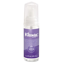 Kimberly-Clark 34604EA Moisturizing Foam Hand Sanitizer, 1.5 oz, Clear