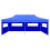 VidaXL vidaXL Foldable Pop-up Party Tent 3x6m Blue Outdoor Gazebo Marquee Pavilion 2