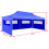 VidaXL vidaXL Foldable Pop-up Party Tent 3x6m Blue Outdoor Gazebo Marquee Pavilion 8
