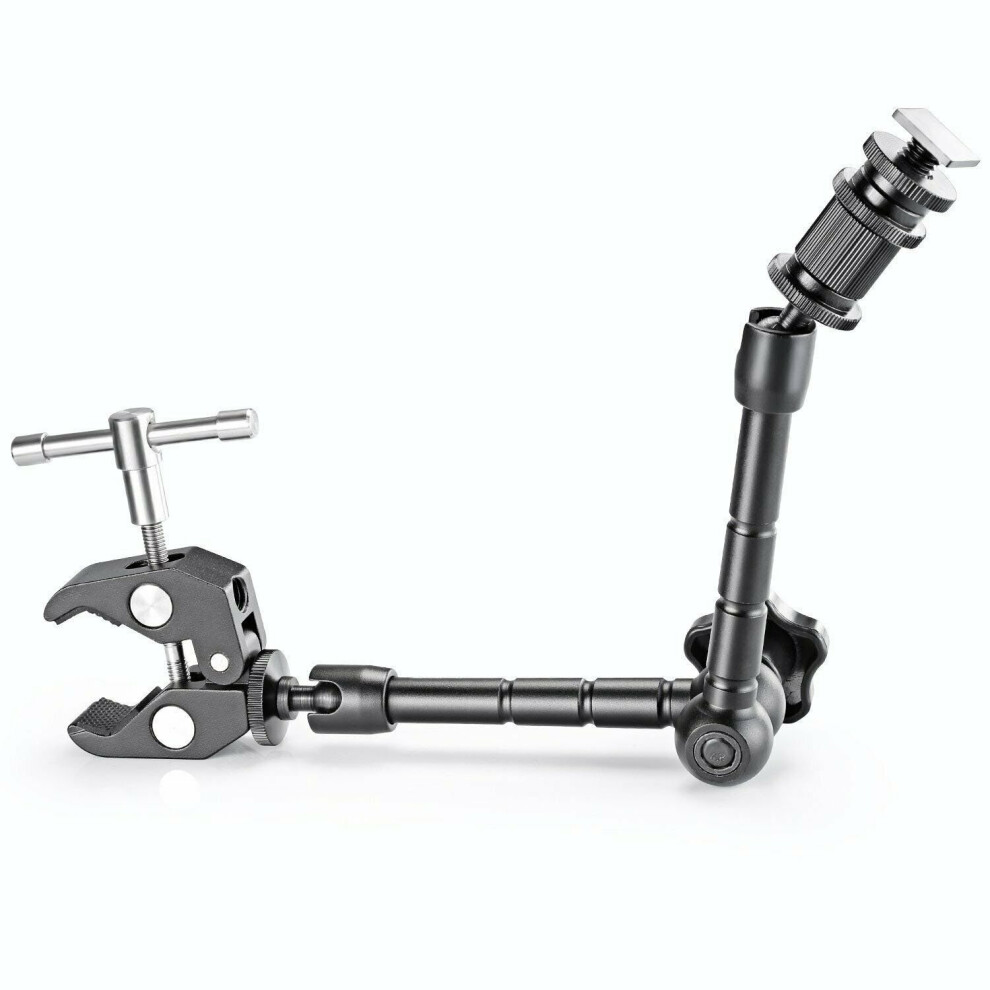 11" Magic Arm+Super Clamp Crab Plier Clip For Camera Dslr Lcd Monitor 712383667144