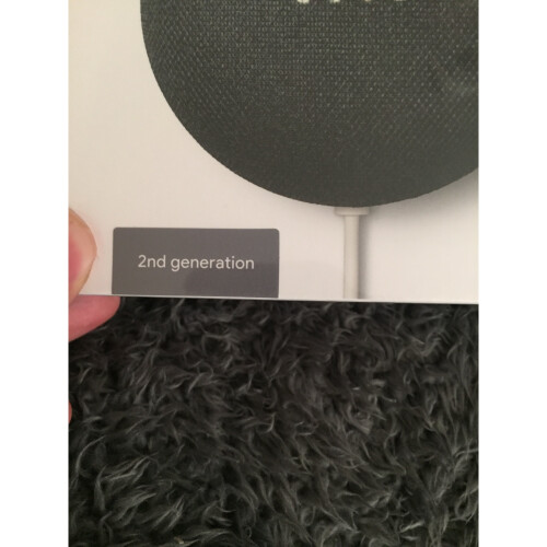 Google 2nd Generation Google Nest Mini Smart Speaker - Charcoal 2