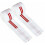 Weight lifting Knee Wraps with Velcro Closure 1