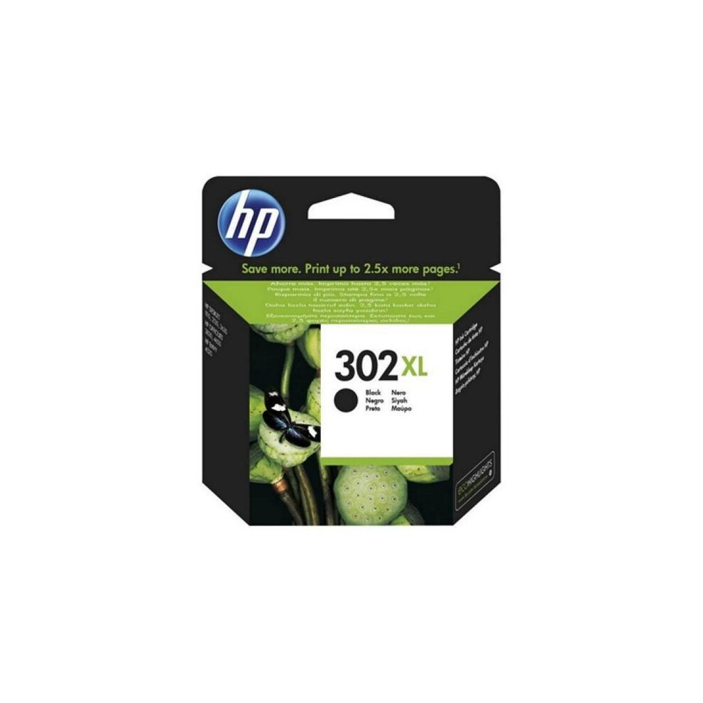 Hp Original Ink Cartridge 302XL (F6u68ae) Black