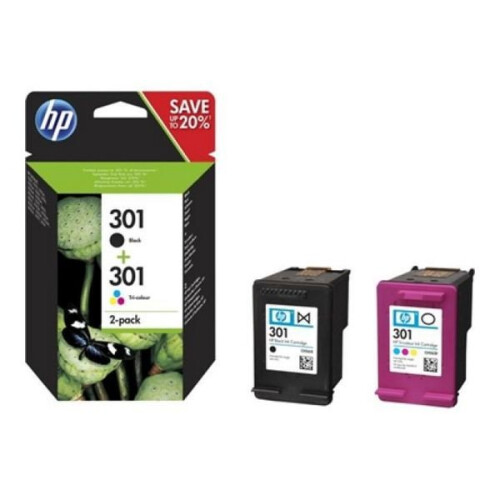 HP HP HP301 N9J72AE sort blækpatron