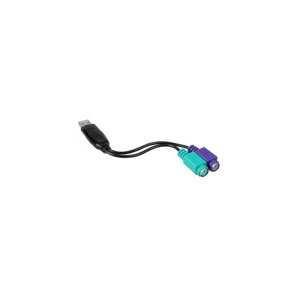 Ps/2 To Usb Adapter Nanocable 10.03.0101 Black 8433281003903