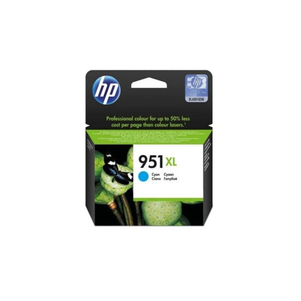 Hp Original Ink Cartridge Hewlett Packard Cn046a Cyan