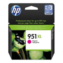 HP 951XL Original-Magenta-Tintenpatrone mit hoher Kapazität (CN047AE) für HP OfficeJet Pro 251dw/276dw/8100/8600