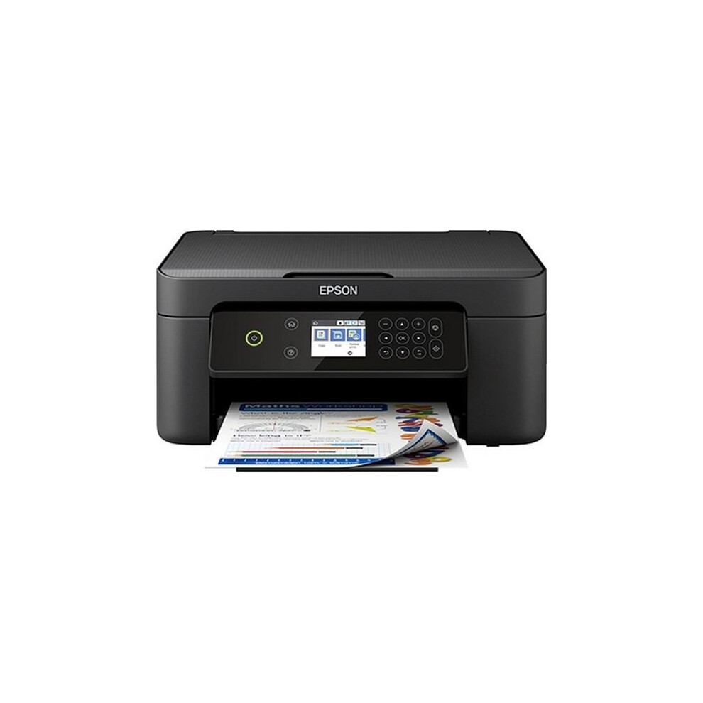 Multifunction Printer Epson Expression Home XP-4100 15-33 ppm LCD WiFi Black