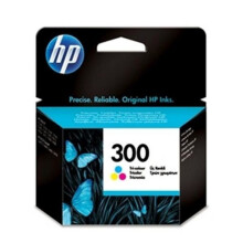 HP 300 Original-Druckpatrone in drei Farben (CC643EE) für HP DeskJet F4580 und HP Photosmart C4680/C4795