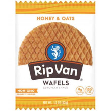 Rip Van Wafels 2100550 1.2 oz Wafel, Honey & Oat