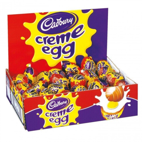 Cadbury Full Box of 48 Cadbury Creme Eggs