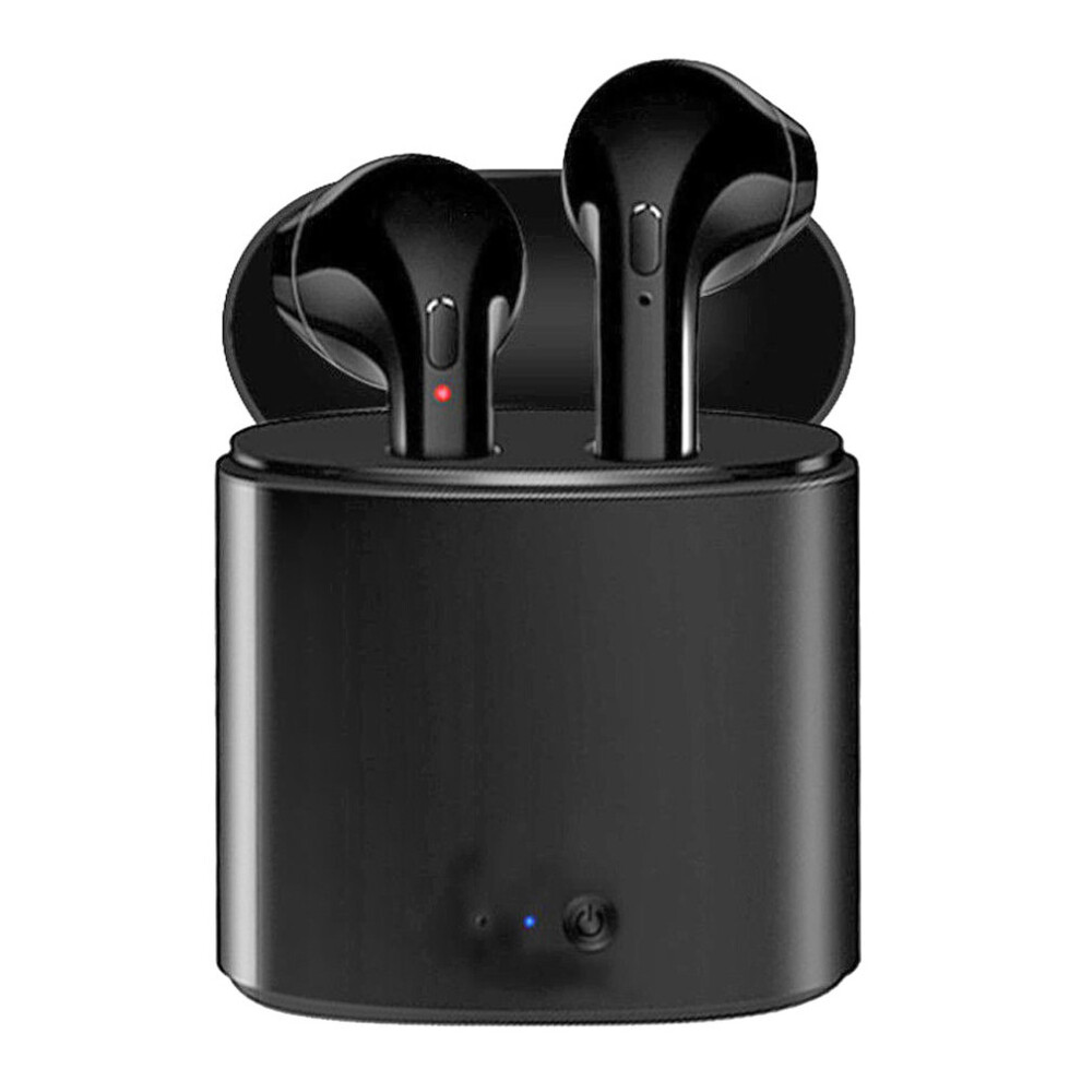 (Black) TWS Wireless Earphones Bluetooth 5.0 For ALL Devices