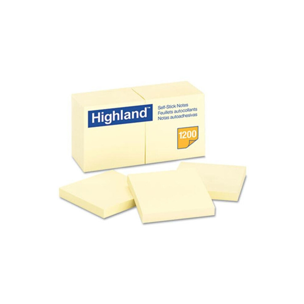 3M 6549YW Removable Notes  3 x 3 Size