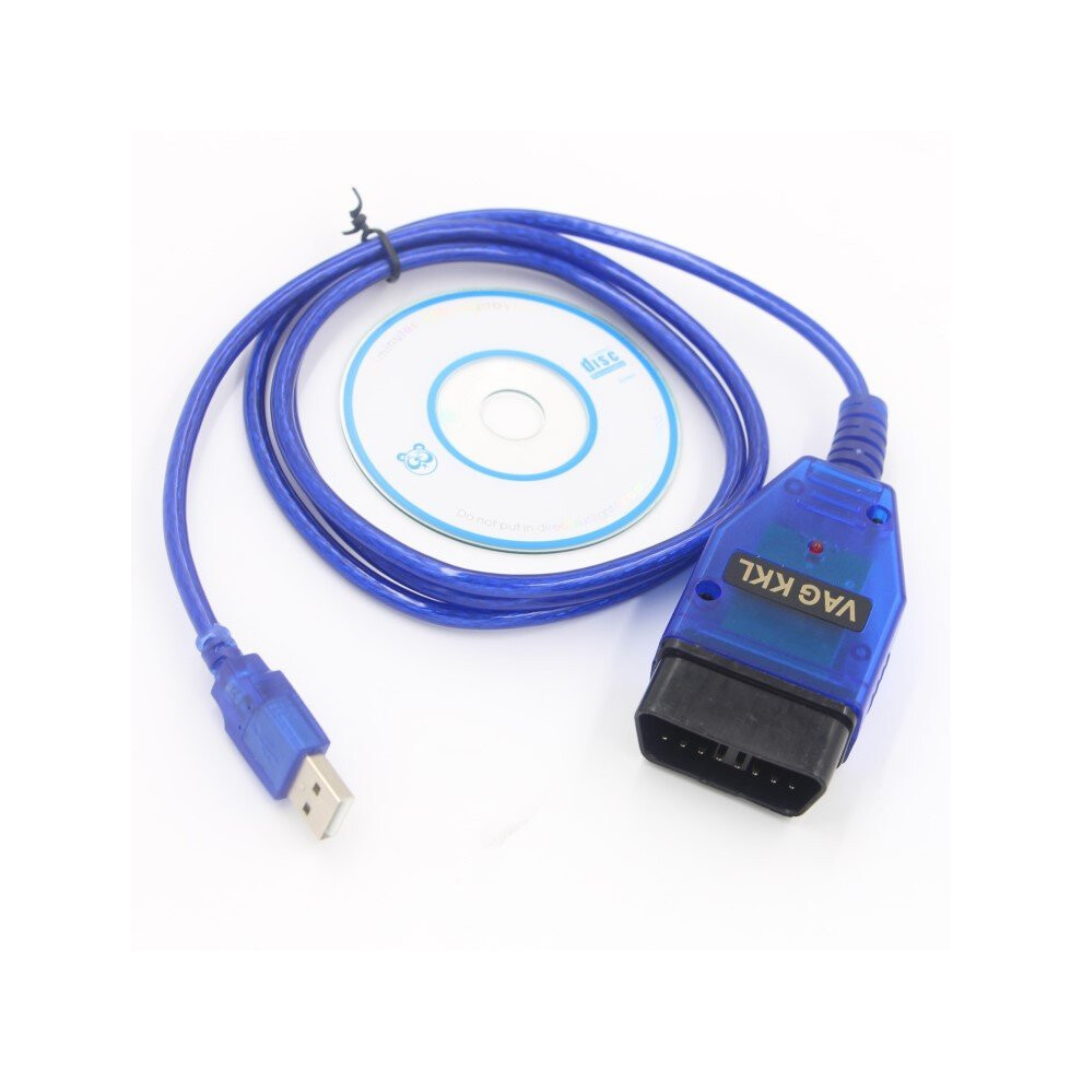 Ganbuy Vag Obd Ii Usb Kkl Com 409.1 Interface Vag409 Ch340 Chip Vag-Com Diagnostic Cable