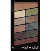 Wet 'n Wild Color ComFort Zone Icon 10 Pan Palette, Multi-Color, 8.5g