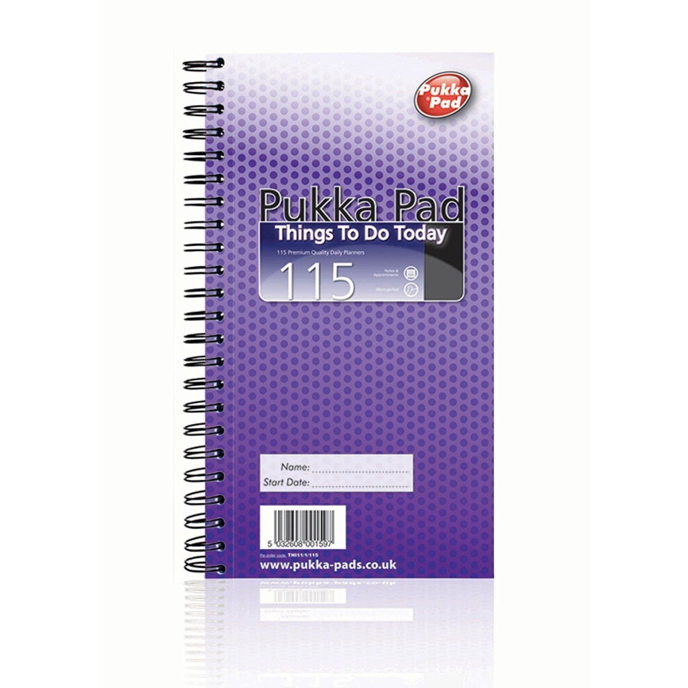 Things To Do Today wirebound 80grs 115 sheets(Pack of 1)