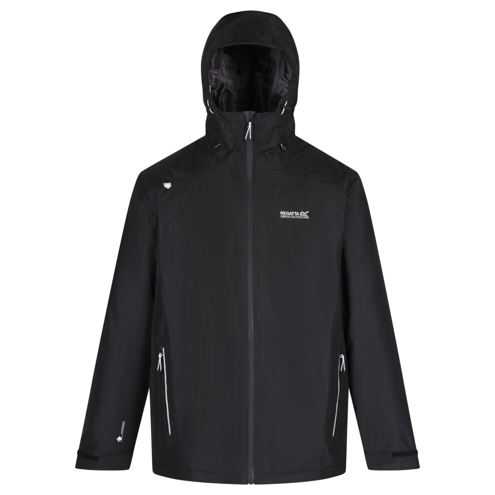 (3XL, Black) Regatta Mens Thornridge II Insulated Jacket