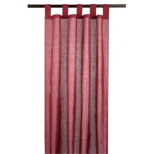 Voile & Sheer Curtain - Burgundy