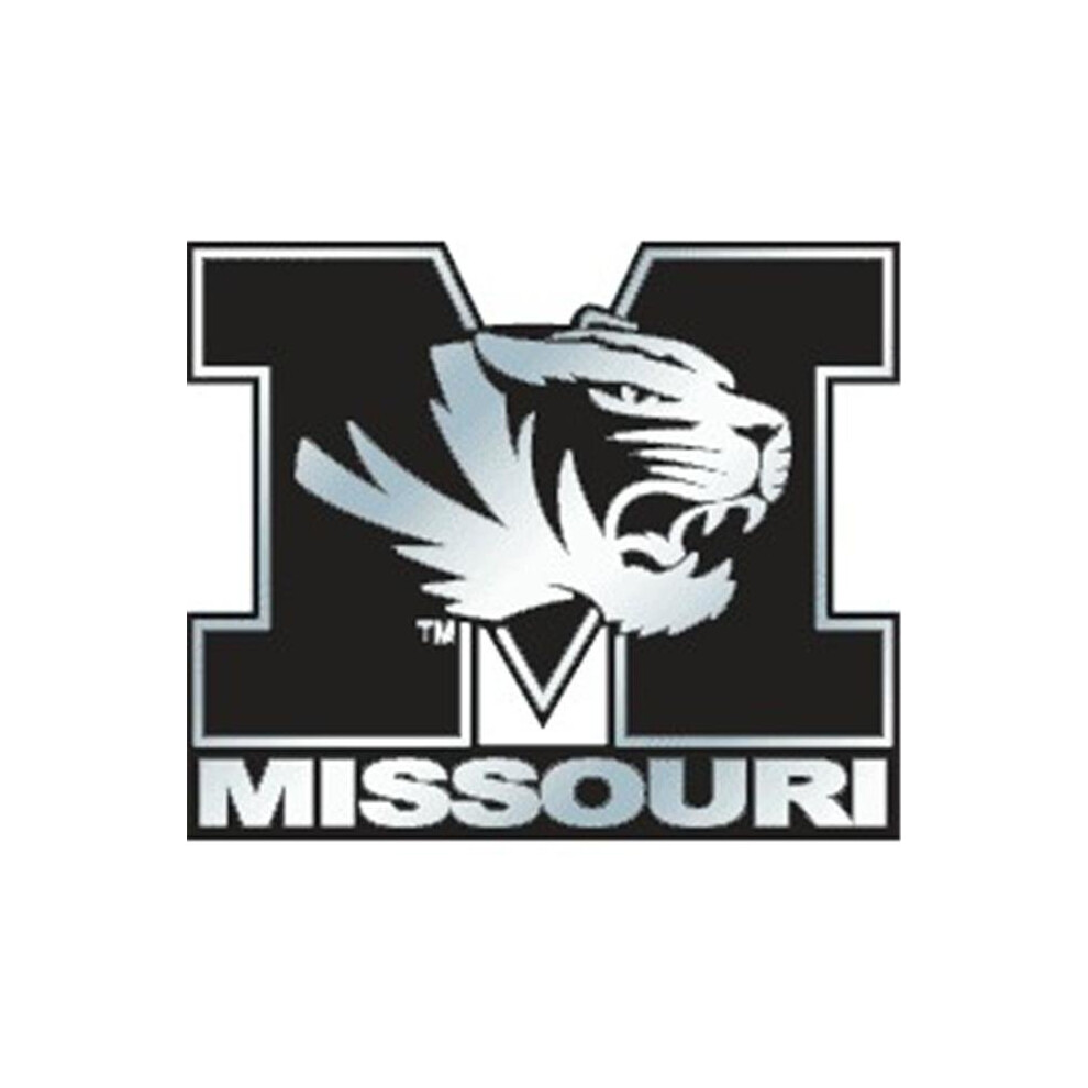 Missouri Tigers Auto Emblem - Silver 657248413996