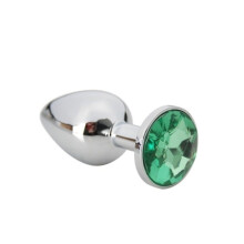 (black) Couple Sex Toys Crystal Stainless Steel Butt Plug Jewelry Stimulation Butt Plug 13 Color Choice SM
