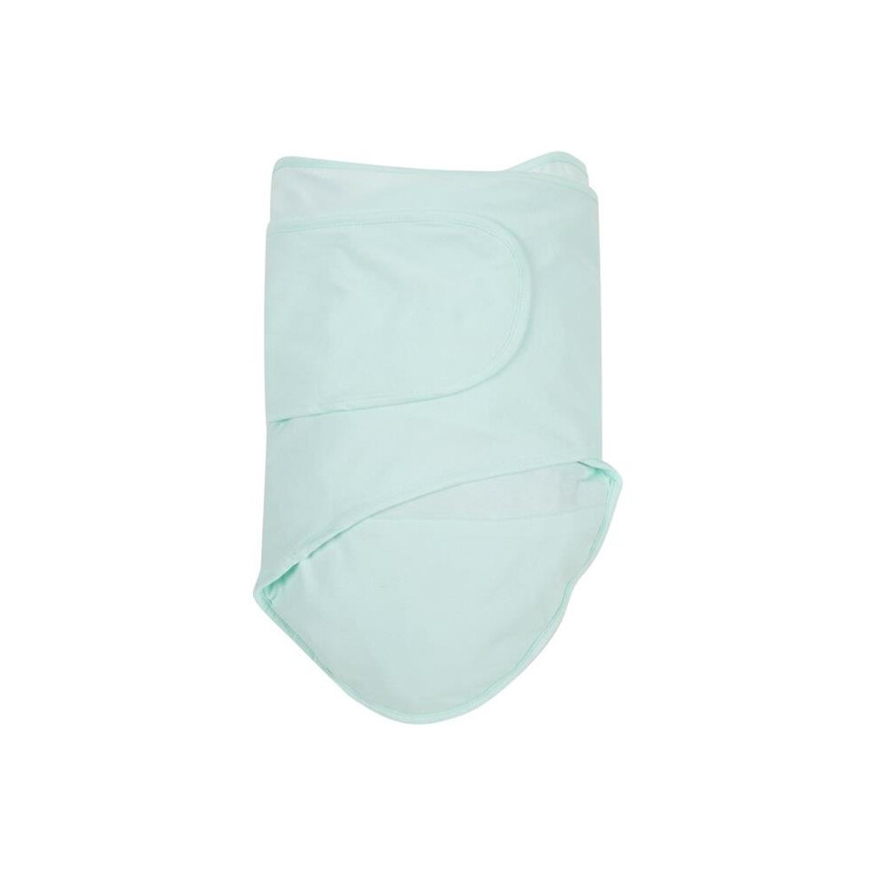 Mama'sboy Solid Aqua Baby Swaddle Blanket