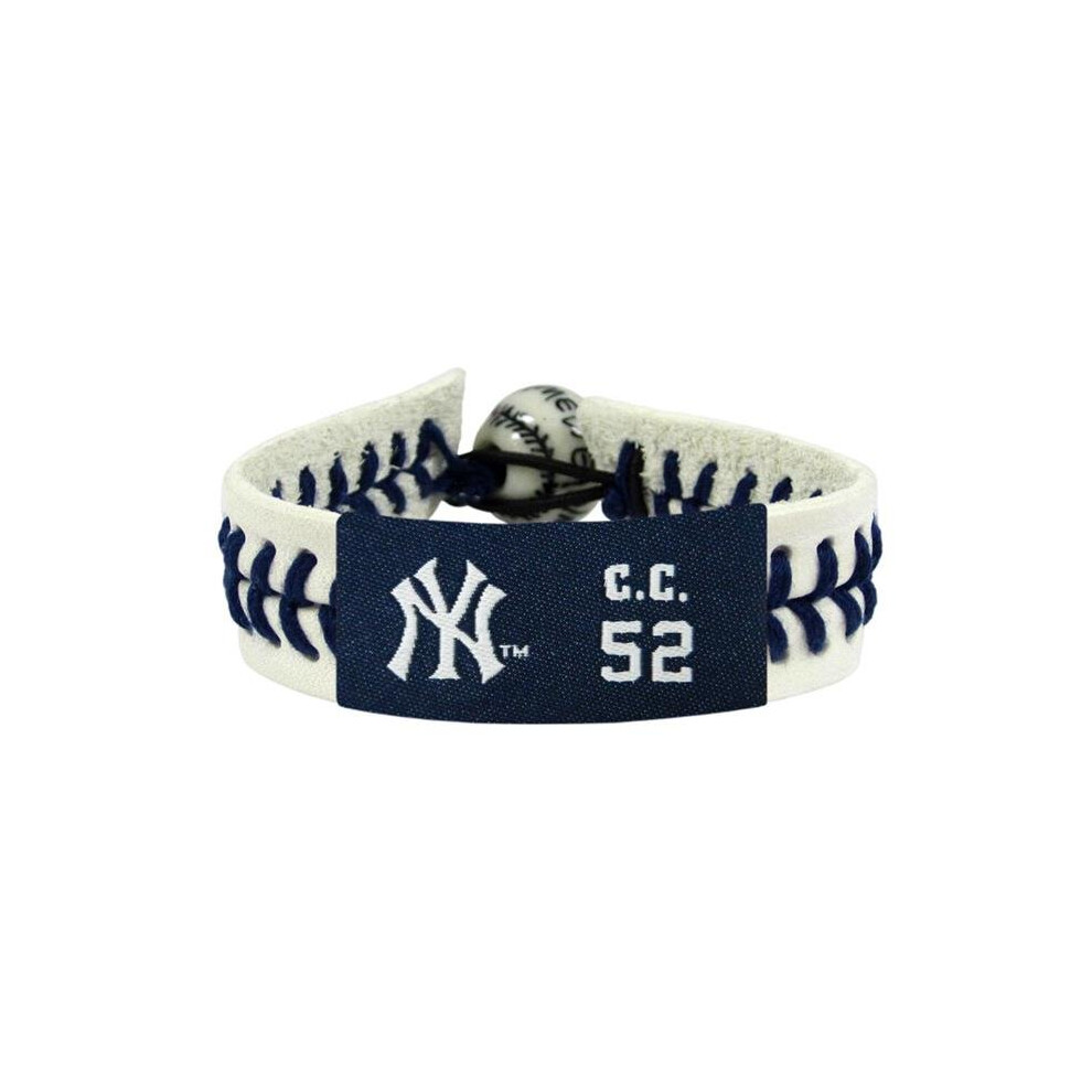 Genuine Baseball CC Sabathia New York Yankees Bracelet