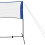 VidaXL vidaXL Badminton Net with Shuttlecocks 600x155cm Shuttlecock Stake Rope Bag 5