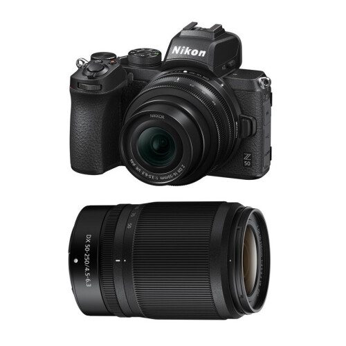 Nikon Ψηφιακή φωτογραφική μηχανή Nikon Z 50 χωρίς καθρέφτη με φακούς 16-50mm και 50-250mm VR