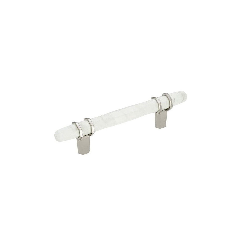 96 Mm Carrione Pull - Polished Nickel 797410777386