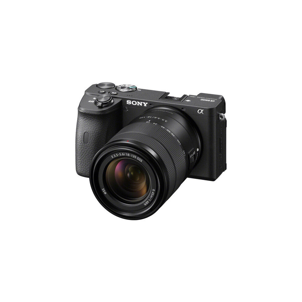 Sony Black A6600 18-135MM Digital Camera-image-OPC-P5MNRSD-REFURBISHED