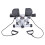 Homcom HOMCOM Mini Stepper Step Machine w/ Cushion Mat for Leg Arm Full Body Training 10