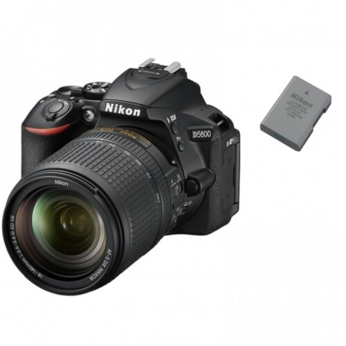 NIKON D5600 KIT AF-S 18-140mm F3.5-5.6G ED VR DX + EN-EL14A Battery