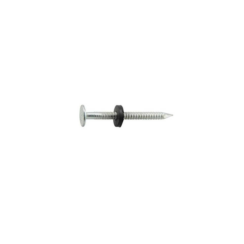 1 Lbs, 1.5 In. X 10 Gauge Neoprene Washer Roofing Nail 753153407423