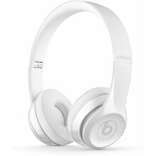 (Gloss White) Beats Solo 3 Wireless Headphones | Wireless On-Ear Headphones
