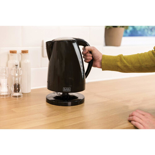 Black + Decker Black & Decker 24240 Plastic Kettle, 1.6 Litre, 3 Kw, Black 2
