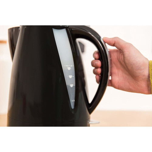 Black + Decker Black & Decker 24240 Plastic Kettle, 1.6 Litre, 3 Kw, Black 1