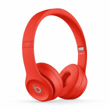 (Citrus Red) Beats Solo 3 Wireless Headphones | Wireless On-Ear Headphones