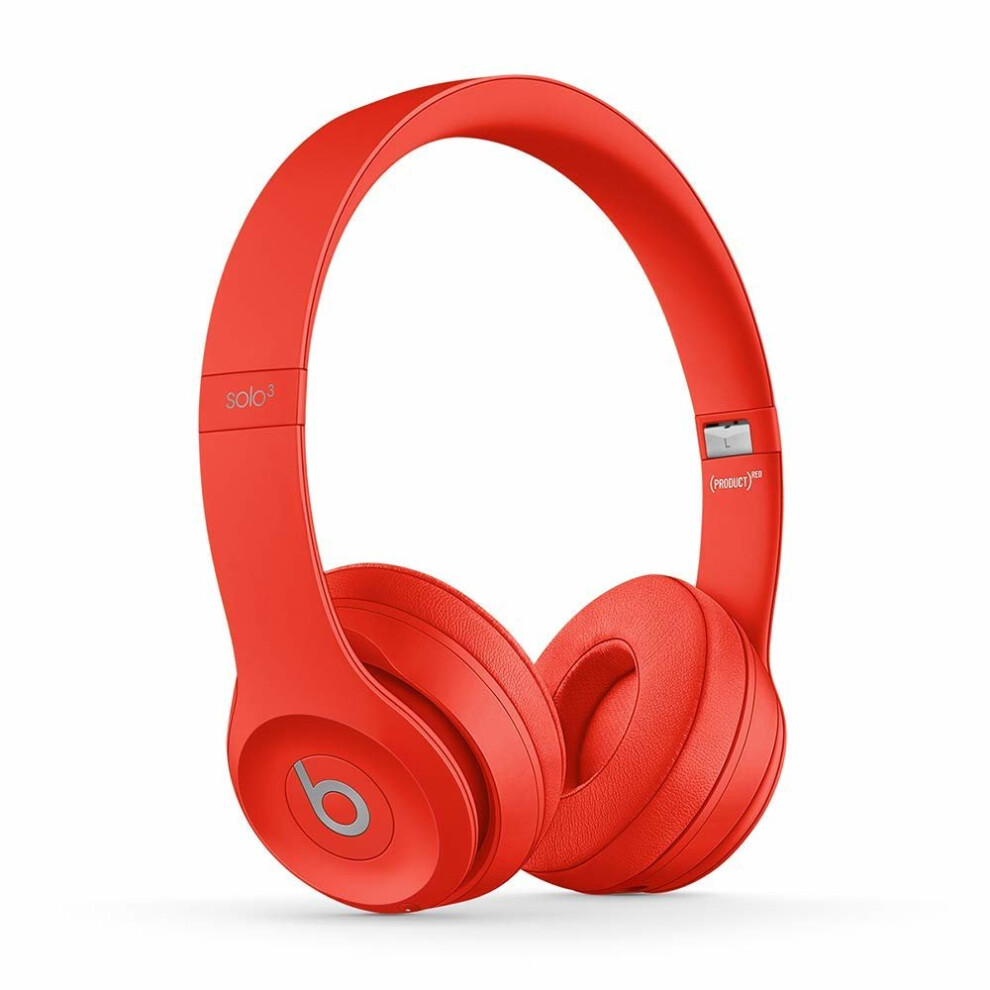 (Citrus Red) Beats Solo 3 Wireless Headphones | Wireless On-Ear Headphones