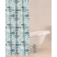 Sabichi Baby Fish Peva Shower Curtain