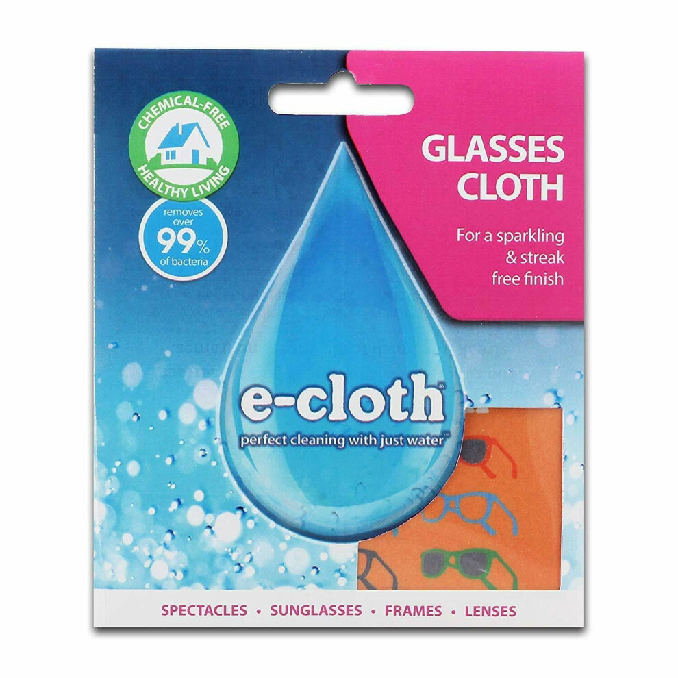 e-cloth Glasses Spectacles Sunglasses and Lenses Cleaning Cloth