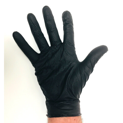 Black Mamba Black Mamba Grip Rite Industrial Strength Nitrile Gloves Large Box 100 1